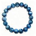 9–10mm Natural Blue Kyanite Gemstone Bracelet