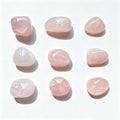 1.5-2.5cm Natural Rose Quartz Rough Stones | 2-Piece Crystal Set