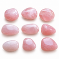 2.5-3.5cm Natural Rose Quartz Rough Stones | 2-Piece Crystal Set